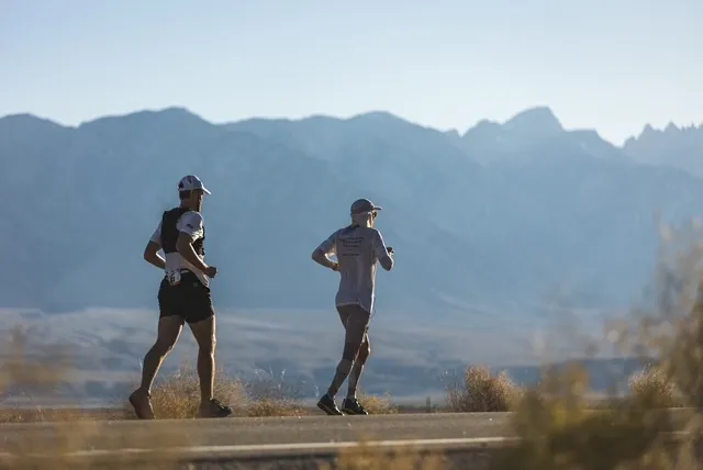 Chasing Democracy 250 runners on the open road